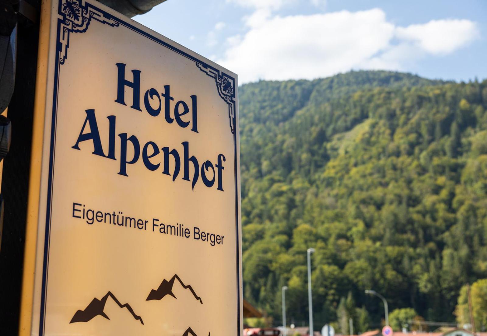 Hotel Alpenhof Оберау Екстер'єр фото